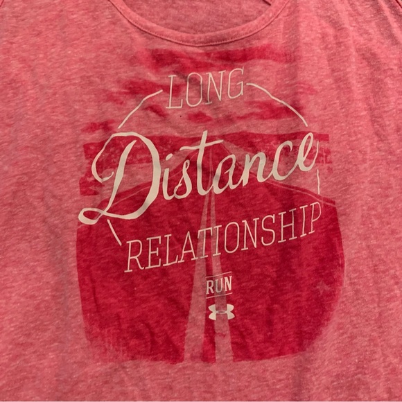 Under Armour XL Pink Racerback Tank. NWOT - Picture 2 of 3